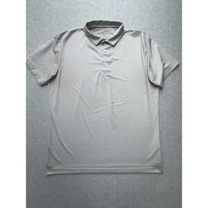 Mizzen‎ Main Polo Shirt Mens Large Performance Stretch Golf Casual Lightweight